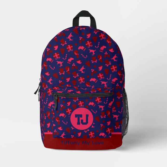 Cool Name Favour Gift Backpack For Her (Front)