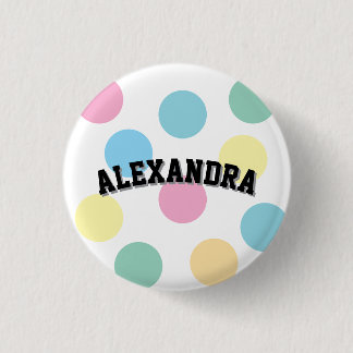 Cool Name Template  3 Cm Round Badge
