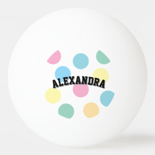 Cool Name Template Ping Pong Ball