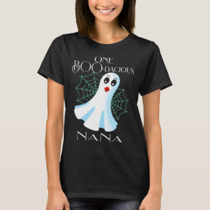 Cool Nana Halloween Ghost Costume Crazy Grandma Ha T-Shirt