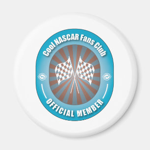 Cool NASCAR Fans Club Magnet