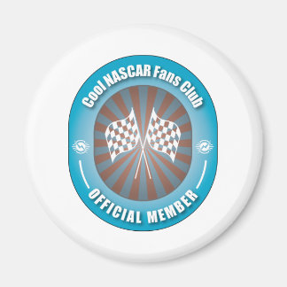Cool NASCAR Fans Club Magnet