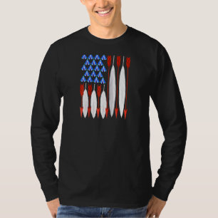 Cool Native American Flag Pride Usa Funny Patrioti T-Shirt