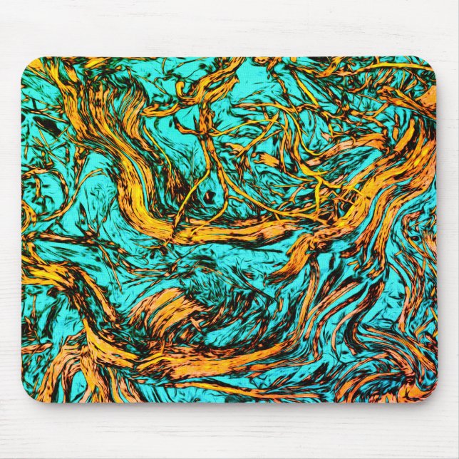 COOL Nature Abstract Art Mouse Mat (Front)