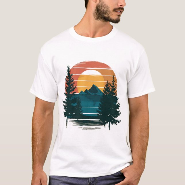 Cool nature design  T-Shirt (Front)