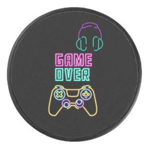 Cool Neon video game, Hockey Puck