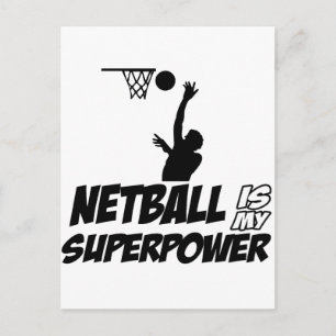 Cool Netball designs Postcard