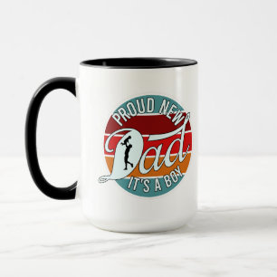 Cool New Dad word art Mug
