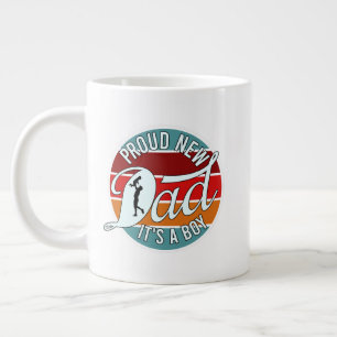Cool new Dad word Dad Large Coffee Mug