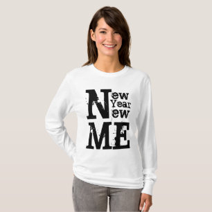 Cool New Years Resolution Motivational T-Shirt