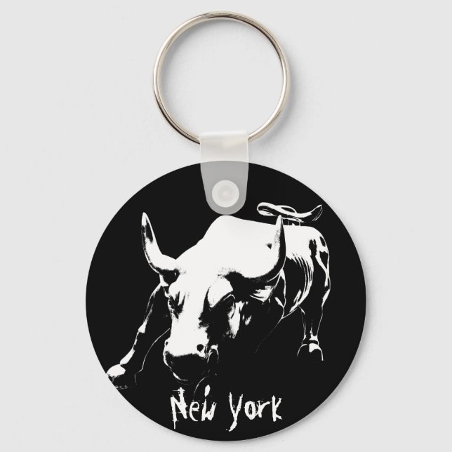 Cool New York Key Chain New York Souvenir Keychain (Front)