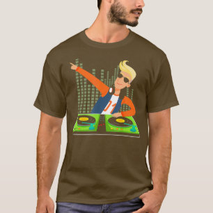 Cool Nightclub DJs Remix Club Mix Music DJ Dance T-Shirt