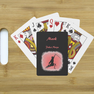 Cool Ninja Warrior Playing Cards