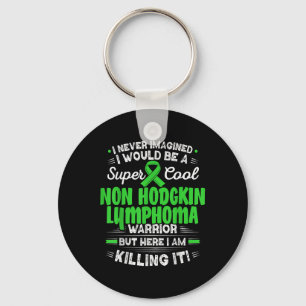 Cool Non Hodgkin Lymphoma Warrior Non Hodgkin Lymp Key Ring