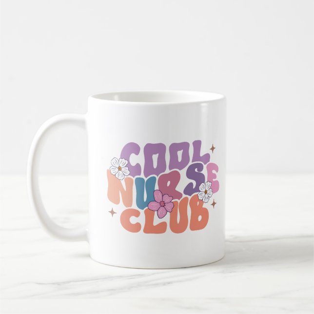 Cool Nurse Club Mug  (Left)