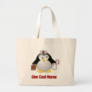 Cool Nurse Large Tote Bag