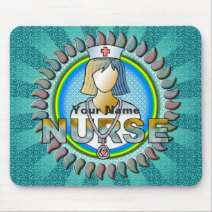 Cool nurse  mouse mat