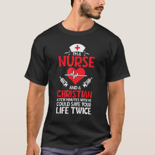 Cool Nursing Graduation Nurse Grad Christian T-Shirt