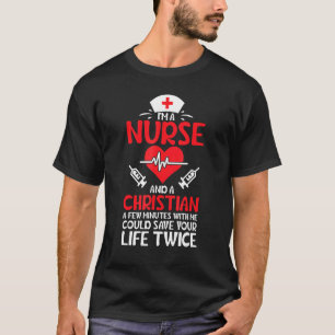 Cool Nursing Graduation Nurse Grad Christian T-Shirt