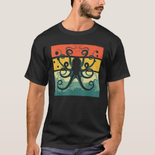 Cool Octopus Design For Men Women Kids Vintage Oct T-Shirt
