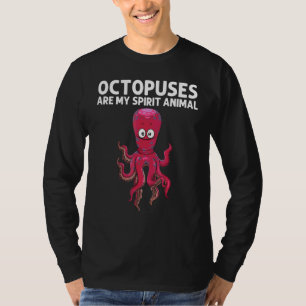 Cool Octopus For Men Women Sea Life Ocean Biology  T-Shirt