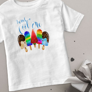 Cool One Boys 1st Birthday Popsicle Toddler T-Shirt