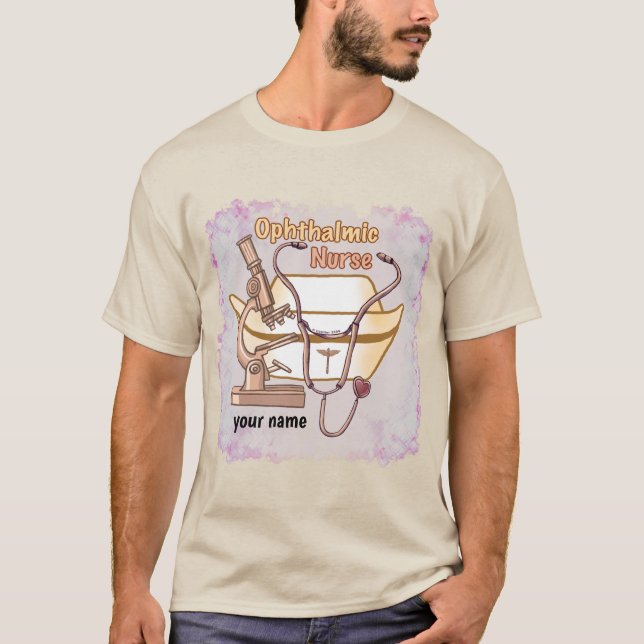 Cool Ophthalmic Nurse T-Shirt (Front)