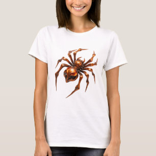 Cool Orange ABSTRACT ART Modern Design T-Shirt