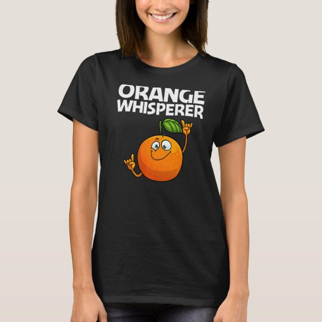 Cool Orange For Men Women Tropical Fruit Citrus Da T-Shirt (Front)