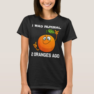 Cool Orange For Men Women Tropical Fruit Citrus Da T-Shirt