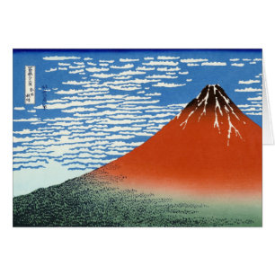 Cool oriental japanese Hokusai Fuji View landscape