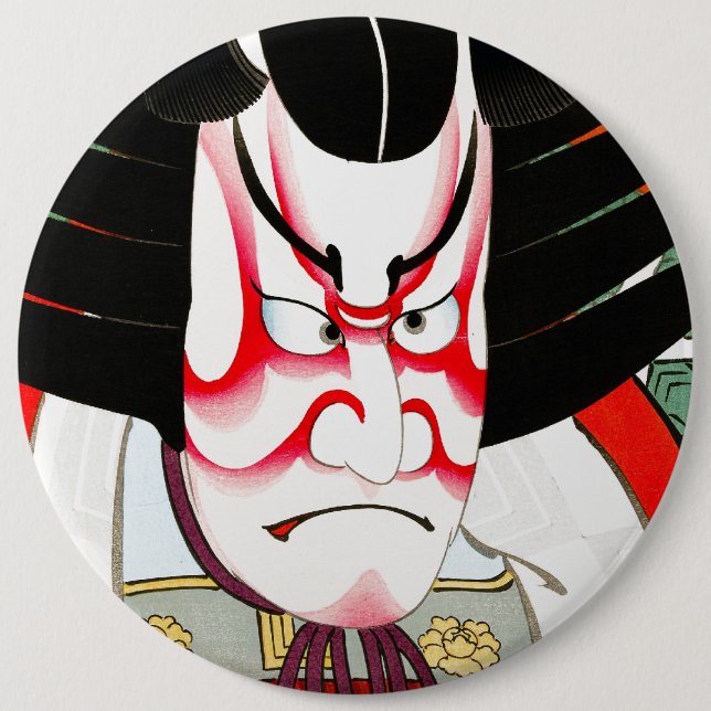 Cool Oriental Japanese Shibaraki tattoo 6 Cm Round Badge (Front)