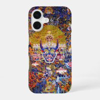 Cool oriental tibetan thangka god tattoo vibrant