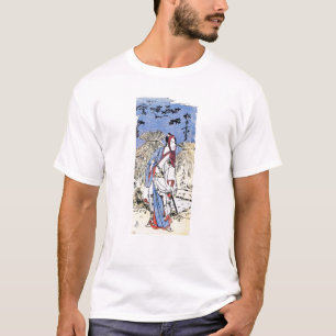 Cool Oriental Traditional Japanese Samurai  art T-Shirt