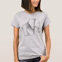Cool Origami Elephant Geometric Design