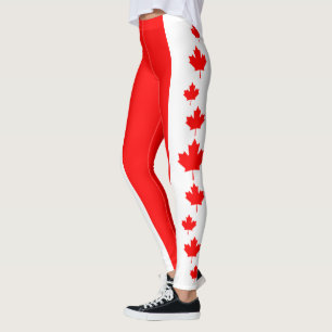 Cool Original Red maple leaf from Flag of Canada Leggings