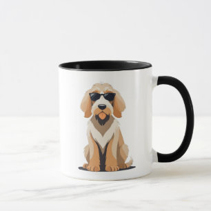 Cool Otterhound with Sunnies Mug
