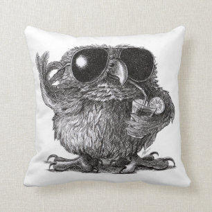Cool Owl for Cool Persons Cushion