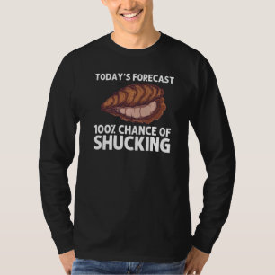 Cool Oyster For Men Women Oyster Shucker Clam Shel T-Shirt
