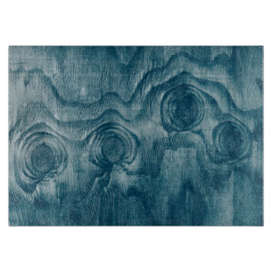 Cool Painted Wood Grain Knot Texture Cutting Board
