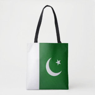 Cool Pakistan Flag Fashion Tote Bag