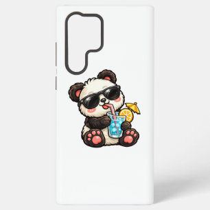 Cool Panda Drink Samsung Galaxy Case