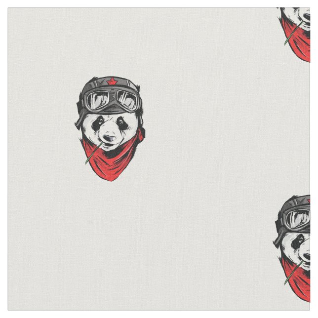 Cool Panda Fabric (Close Up)