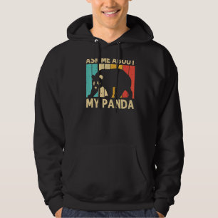 Cool Panda For Men Women Panda Bear Animal Zookee Hoodie