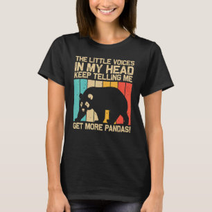 Cool Panda For Men Women Panda Bear Animal Zookeep T-Shirt
