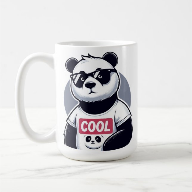 Cool panda Mug (Left)