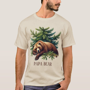 Cool Papa bear customisable T-Shirt