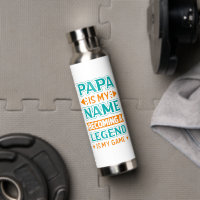 Cool Papa Dad word art
