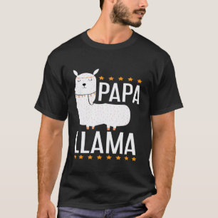 Cool Papa Llama Mens T-Shirt