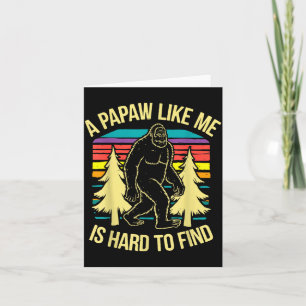 Cool Papaw Art For Grandpa Grandfather From Grandk Card